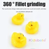 Kids Pool Duck Fishing Toys Games Magnetic Floating Toy Inflatable Pond with Floating Duck 5
