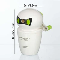 1pc Pencil Sharpener Manual Pencil Sharpener Robot  Shape Pencil Cutter for Classroom/Office/Home/Kids Gift 4