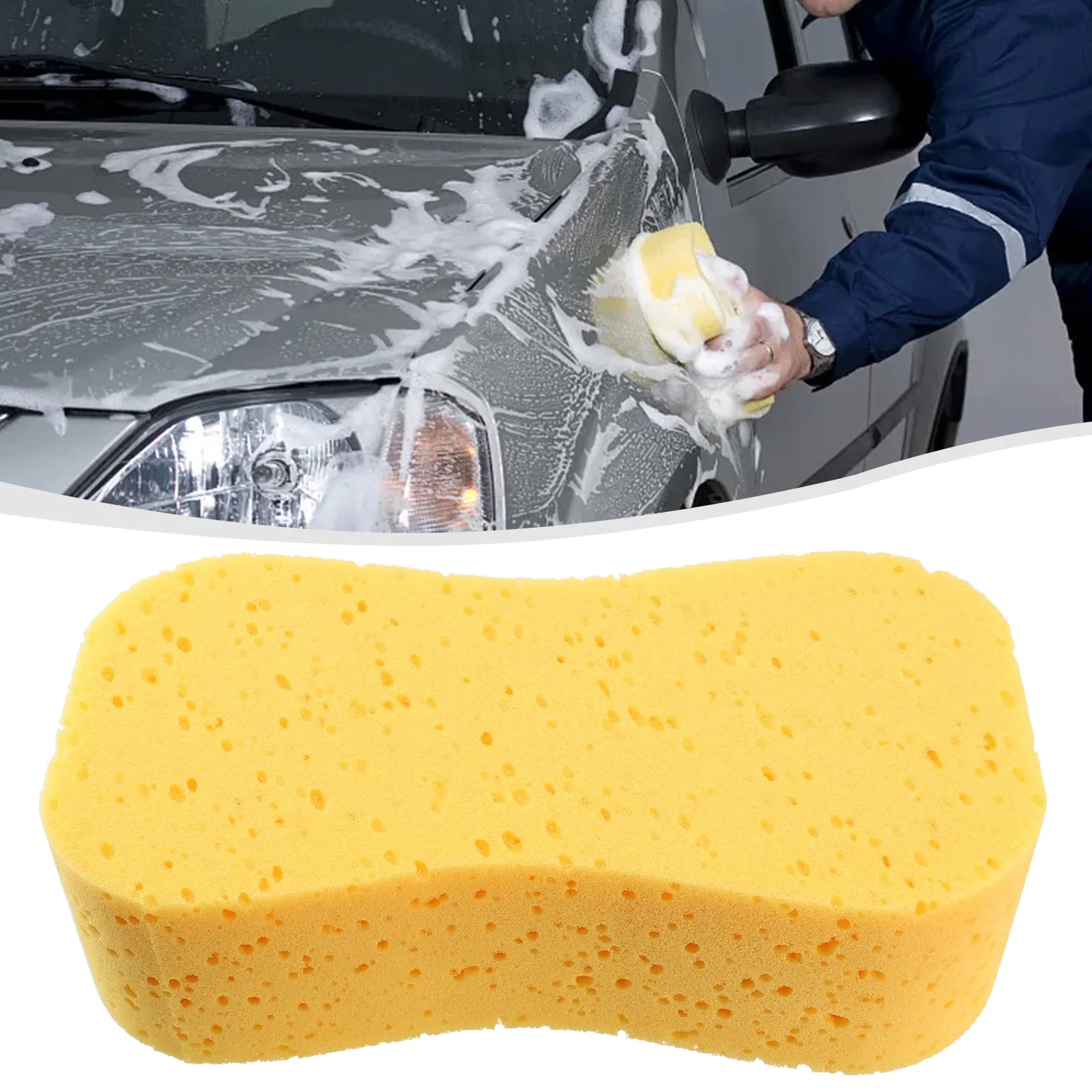 Sponge 23*12*6.3cm 8-shaped For Kitchen Cleaning Large 8-shaped