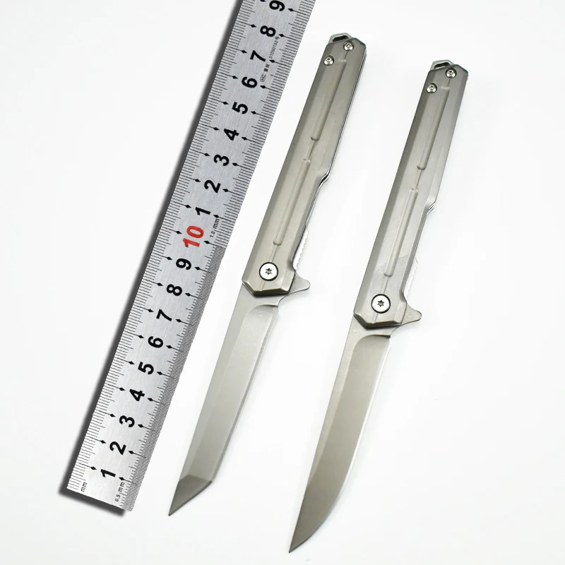

Mechanist All Steel Folding Blade Sharp Portable Knife Pocket Belt Camping Knife Outdoor Folding Knife Self Defense Sharp Knife