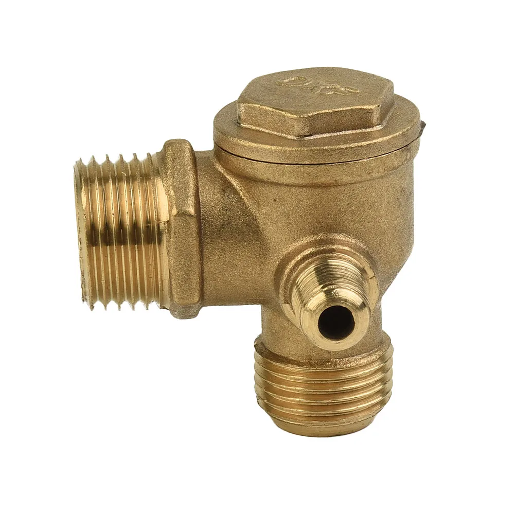 

Durable High Quality Useful Check Valve Air Compressor Brass Check Threaded Universal Valve Accessory Connector