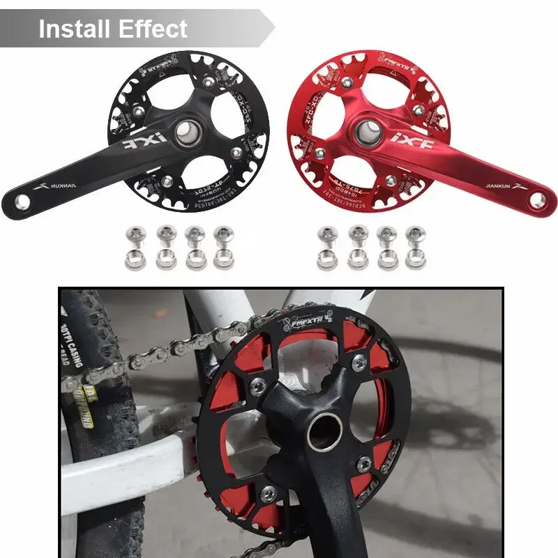 Bike Chainwheel Protector 104BCD MTB Chainring Protection Cover 32/34/36/38T/38/