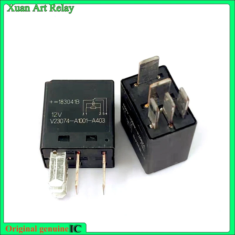 

5pcs/lot 100% original genuine relay: V23074-A1001-A403 12VDC 5pins No. 615 automobile relay