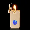 2025 Intelligent Voice Controlled Kerosene Lighter Metal Transparent Oil Arc Ignition Personalized Gift Cigarette Accessories 5