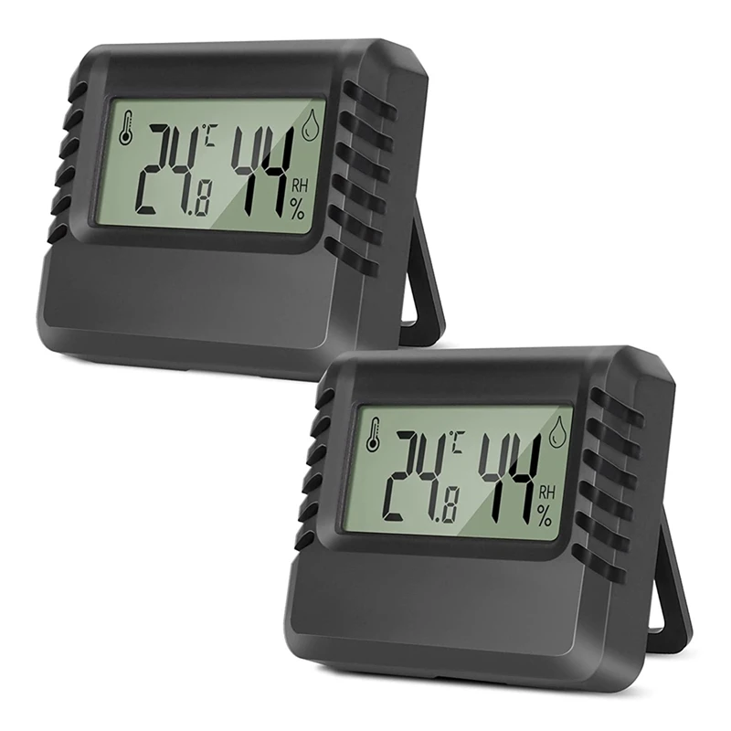 

LCD Digital Thermometer For Indoor Use Mini Room Thermometer Thermo-Hygrometer Humidity Meter For Living Room