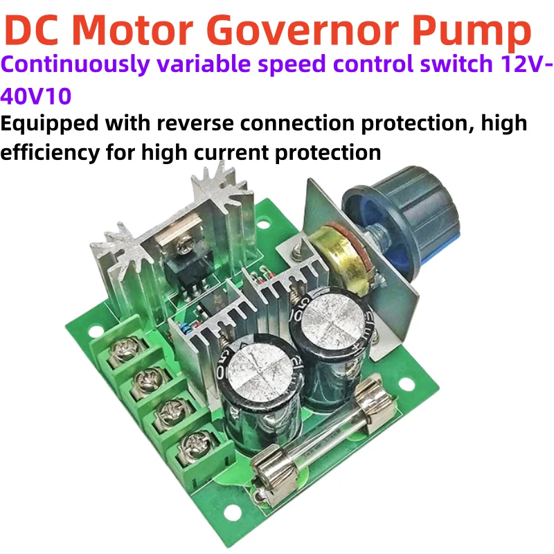 

Dc Motor Speed Controller Pump Speed Control Switch Pwm Continuously Variable Speed Speed Control Switch 12V-40V10
