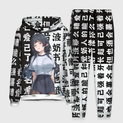 Popular Game Zenless Zone Zero Ellen Hoodies Pants Suit 3D Print Men Women Tracksuit Outfits Fashion Sweatshirt Jogger 2pcs Sets 6