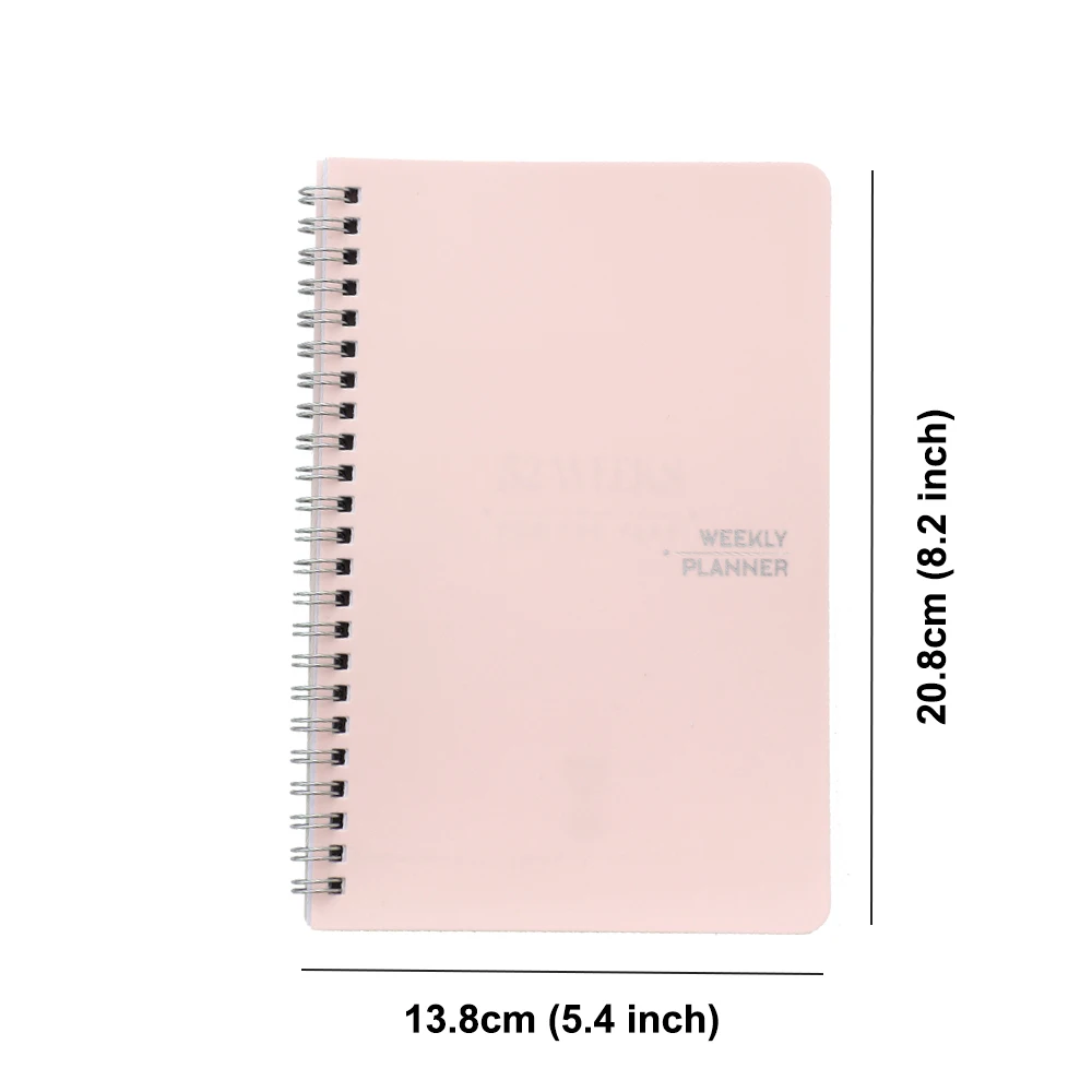 Weekly To-Do Planner Notebook with Goal Setting and Habit Tracking