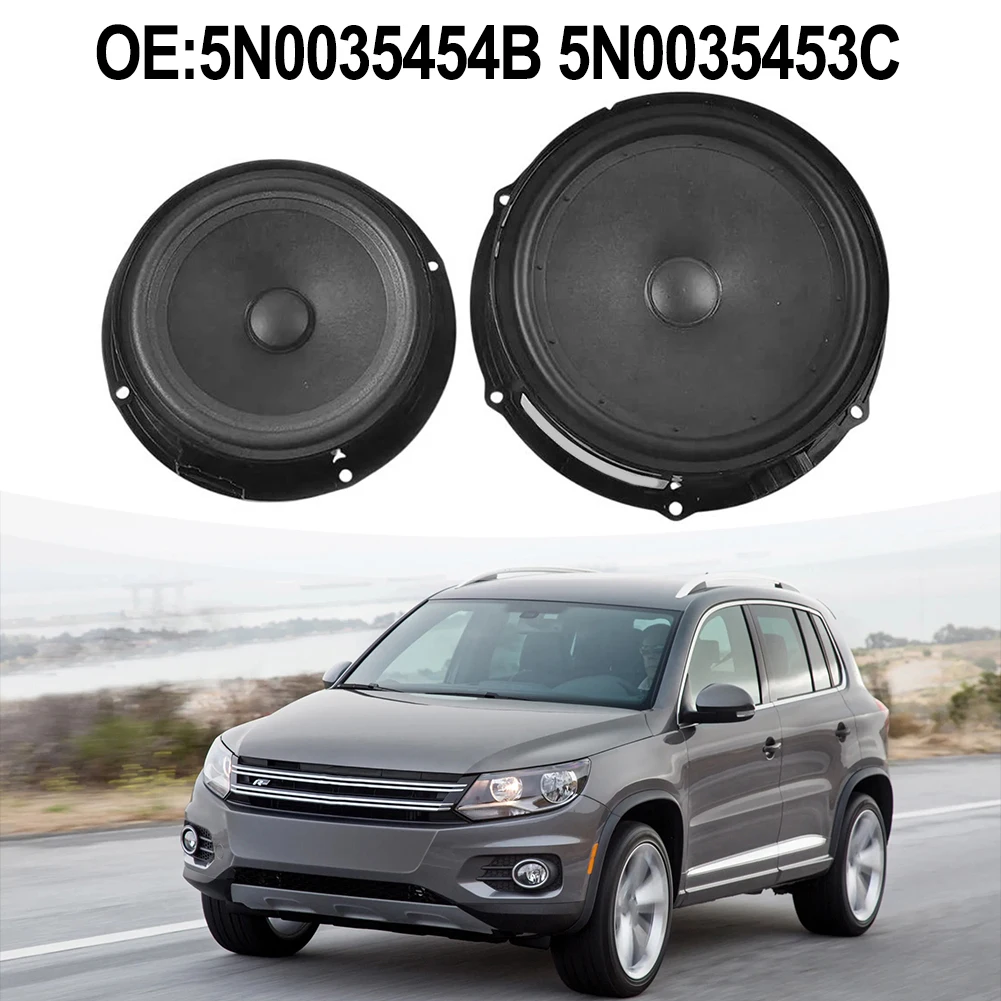 Installation Ready Woofer Set for For Tiguan (2009 ) Part Number Details Front 5N0035454B & Rear 5N0035453C