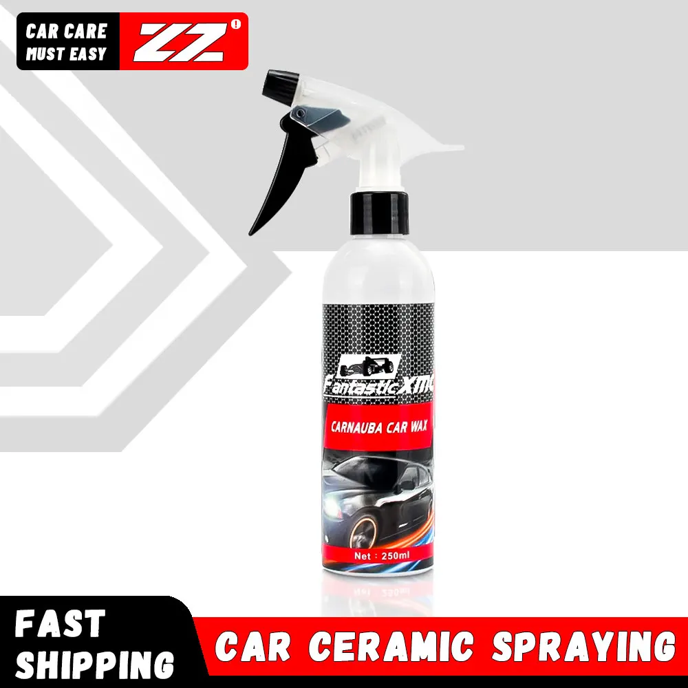 250ml Car Ceramic Spray Coating Polishing Spray Sealant Top Coat Quick