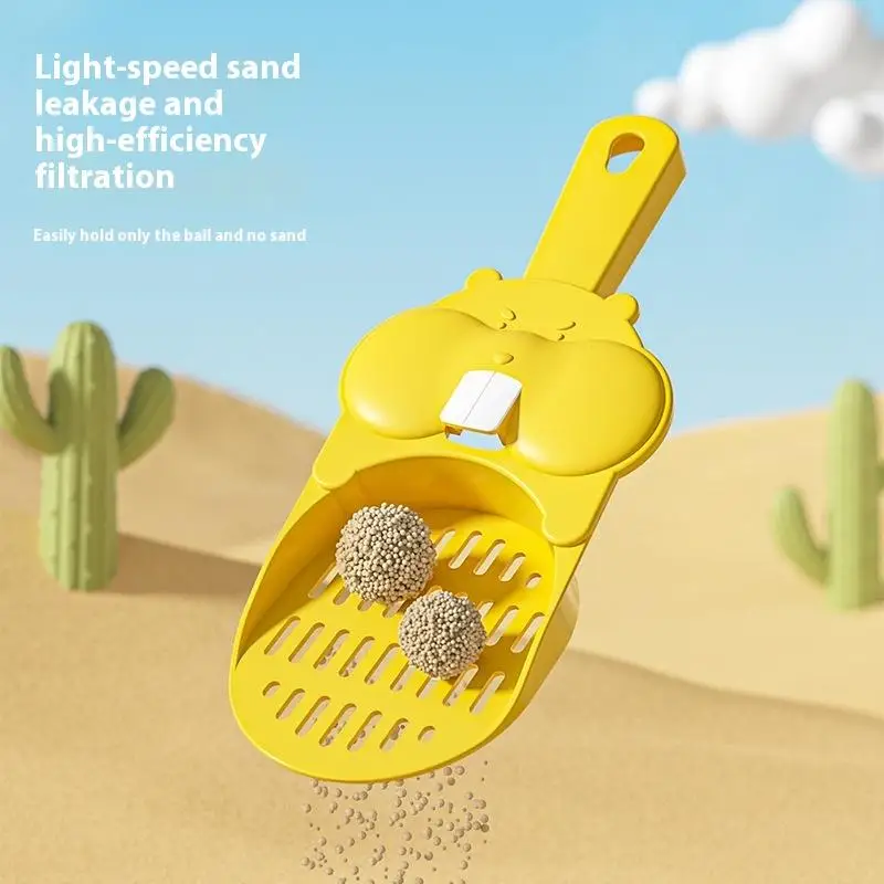 Cute Portable Pet Litter Scooper Cleaning Shovel for Small Animals 3