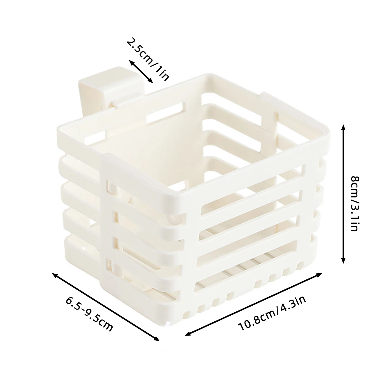 Refrigerator Side Door Hanging Storage Box Fridge Storage Case Kitchen Telescopic Sink Drain Small Hanging Basket