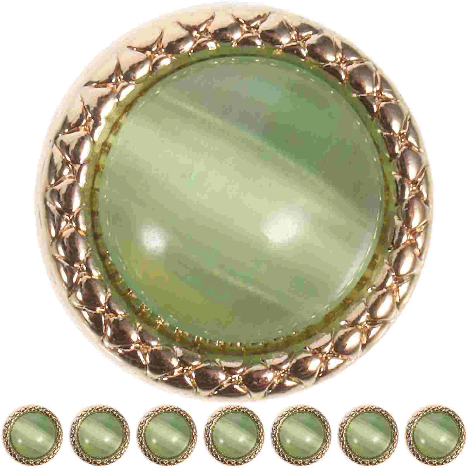 

20 Pcs Opal Buckle Vintage Button Buttons Suit Replaceable Round for Men Sewing Suits Metal