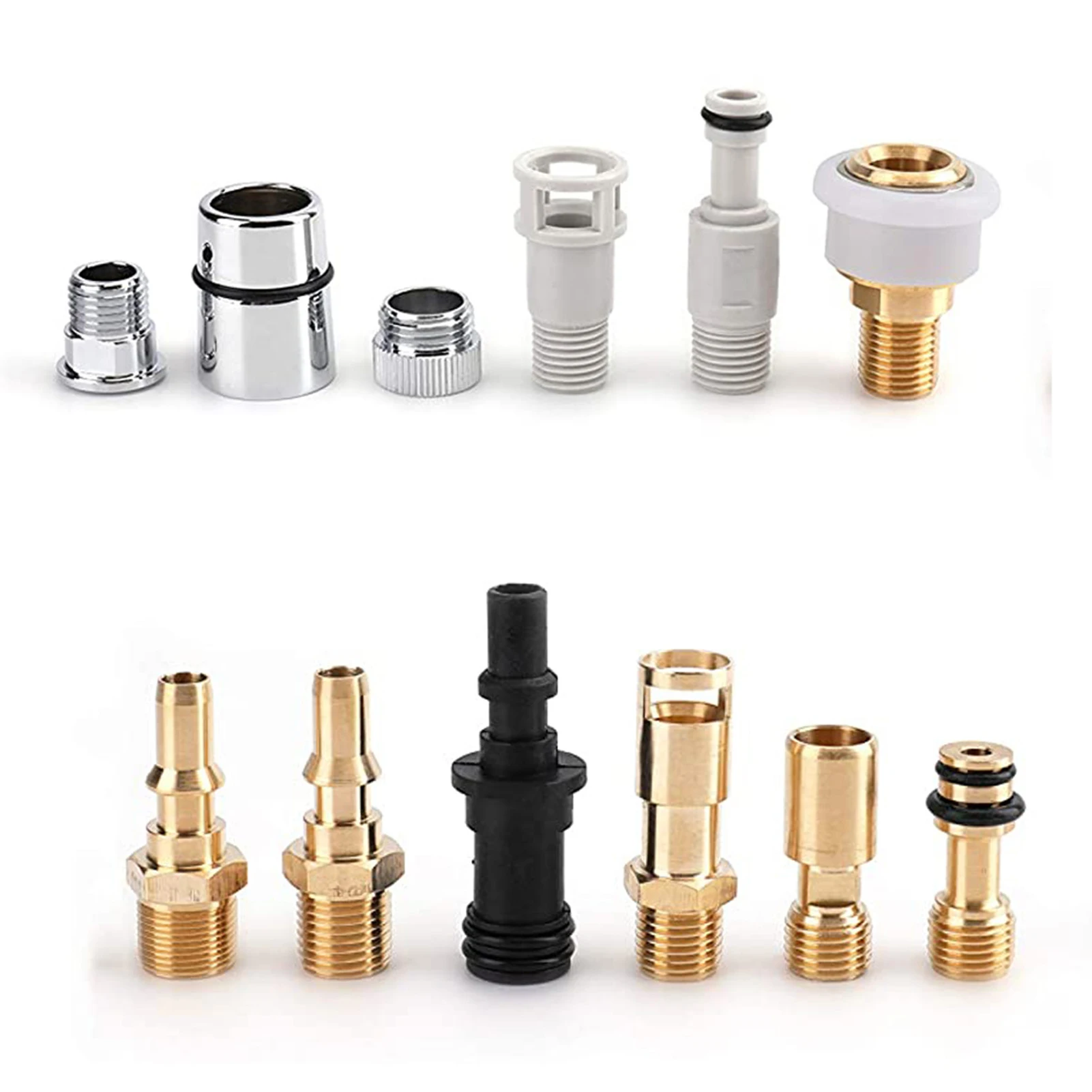 

Pullout Faucet Extender Hose Set Pull-Out Style Faucet Quick Connector Tube for Home Tank Kitchen Tool