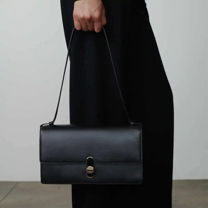 

Handbag Spring/Summer 2024 New Genuine Leather Cowhide Crossbody Bag Shoulder Bag Underarm Bag