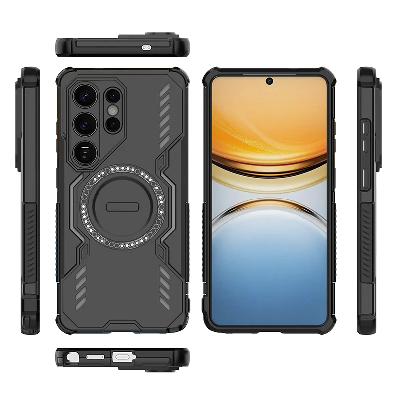 Luxury Armor Magnetic Protective Phone Case