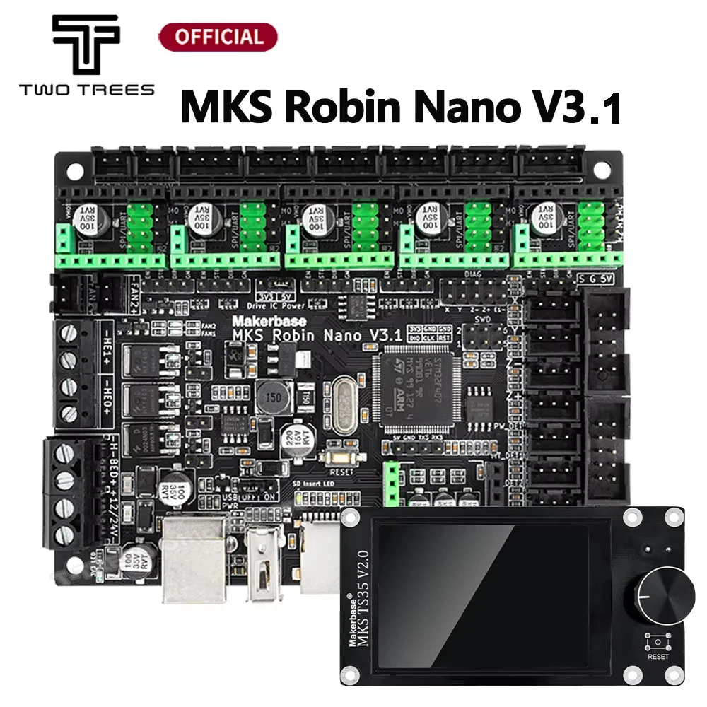 Makerbase Mks Robin Nano V3.1 Eagle 32bit Control Panel TMC2209