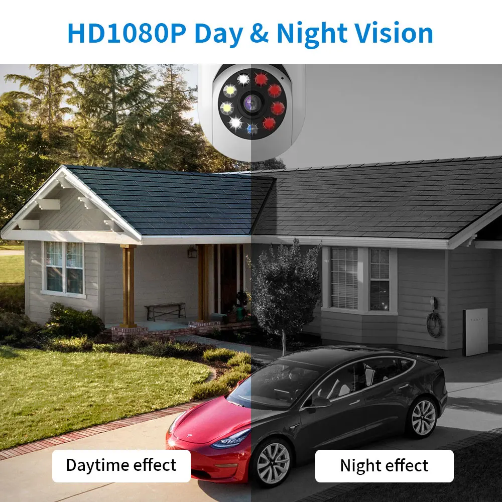 Surveillance Camera Full Color Night Vision Security Monitor Automatic Human Tracking Zoom Indoor Wifi Ip Camera De Seguridad 3