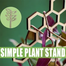 

Potted Climbing Frame Wood Plant Holder Strawberry Flower Support Stand Gardening Tools Dropshipping potted climbing frame