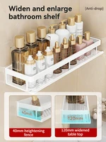 white corner shelf bathroom rack shelf organiser toilet organiser shampoo rack Kitchen storage rack 2