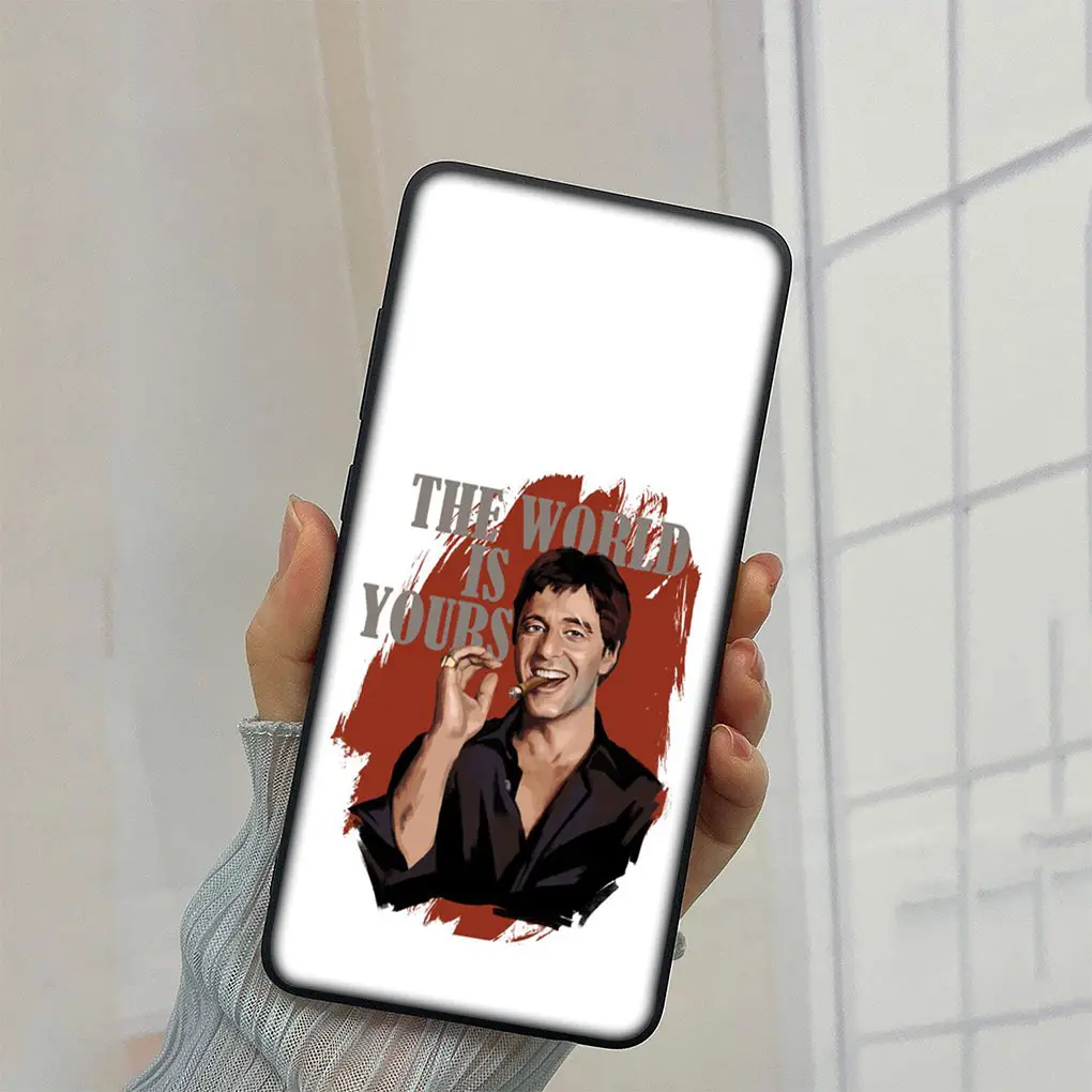 S-Scarfaces Al Tony Pacino Montana Phone Case