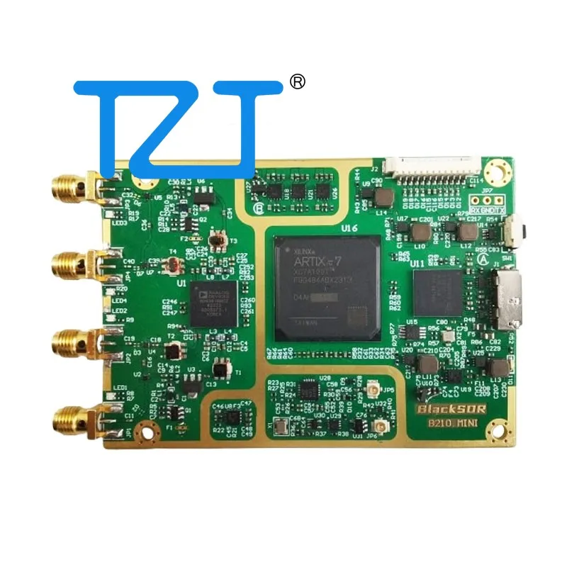 TZT B210 Mini AD9361 Software Defined Radio Development Motherboard SDR Replacement for HackRF PlutoSDR