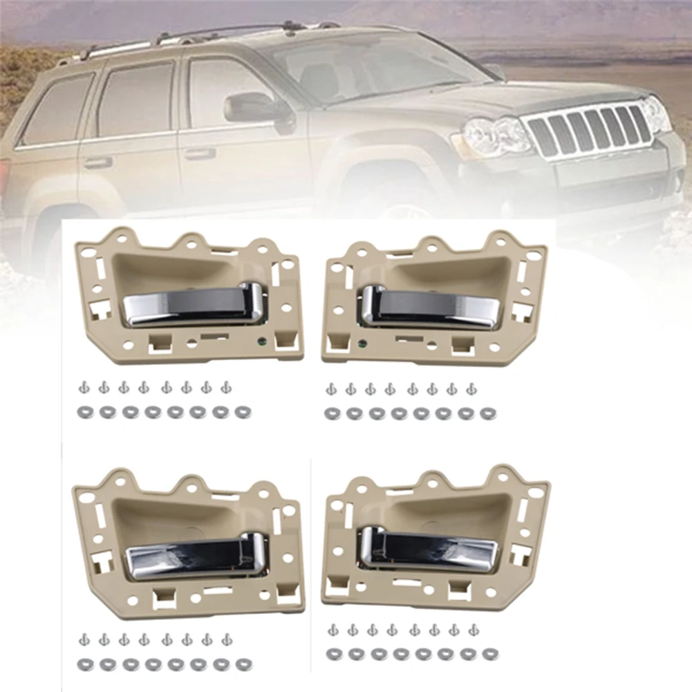 Innentürgriff Für Jeep Grand Cherokee (2005–2010) – Chrom / Grau, Direkter Ersatz
