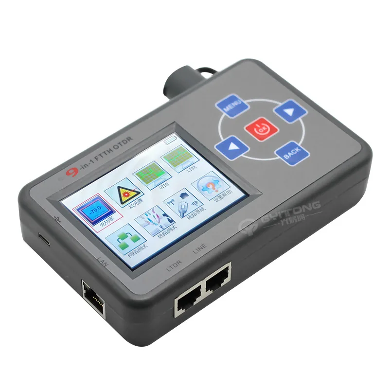 Multifunctional Nine-in-one OTDR Optical Time Domain Reflectometer Network Cable Test Line-to-line Fault Location otdr fiber tester fiber breakpoint fault finder fiber optic cable detection multi function optical time domain reflectometer