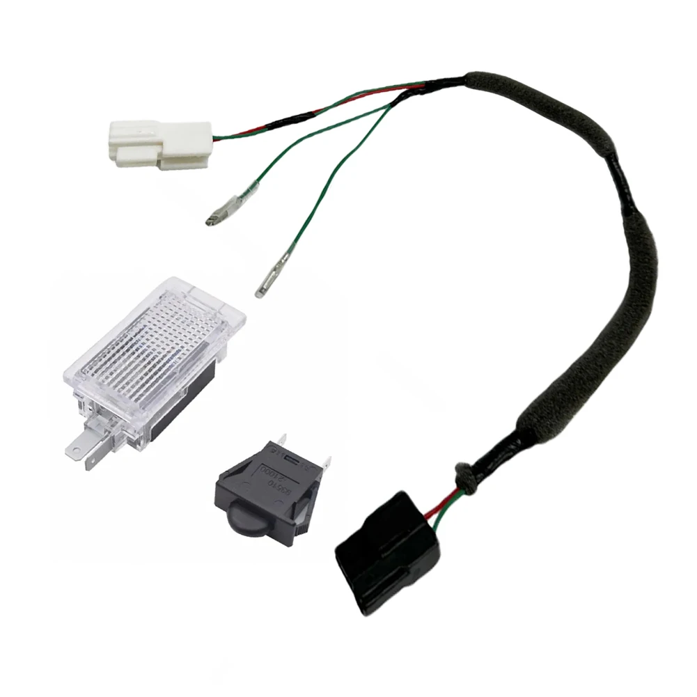 1 세트 자동차 글러브 박스 램프 스위치 어셈블리 9351021000 92620-33000 93510-21000 현대 용 기아 스위치 플라스틱 내부 부품