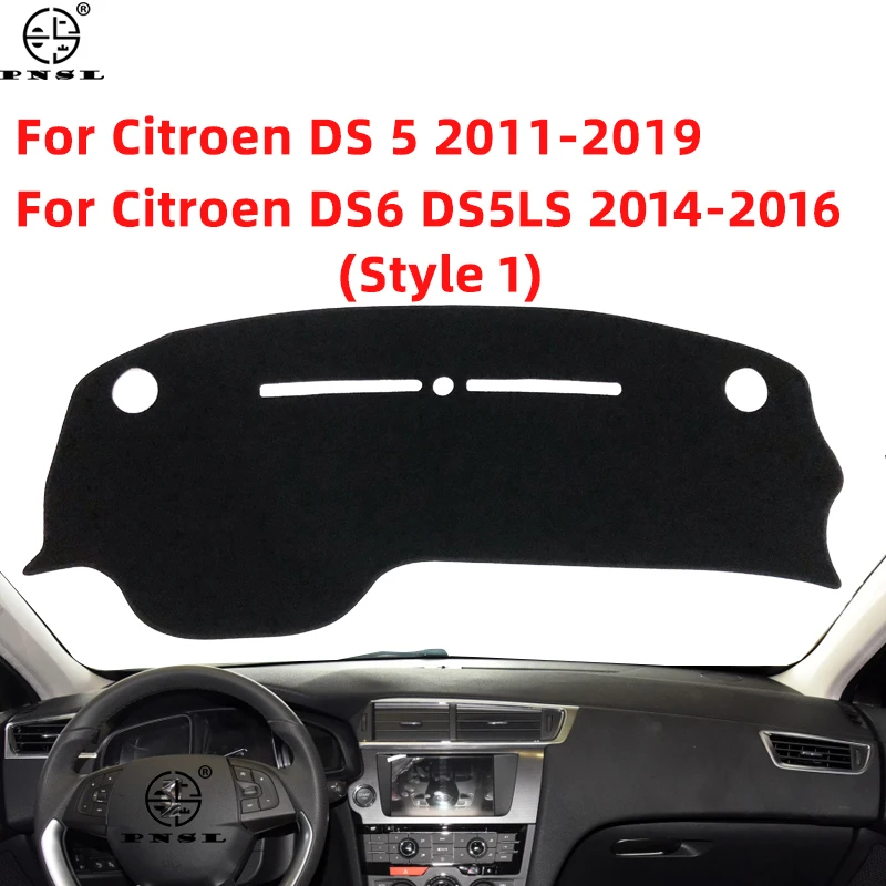 

For Citroen DS 5 DS5 2011~2019 DS6 DS 6 DS5LS 2014-2016 Car Dashboard Cover Pat Dash Board Mat Carpet Dashmat Sunshade Protector