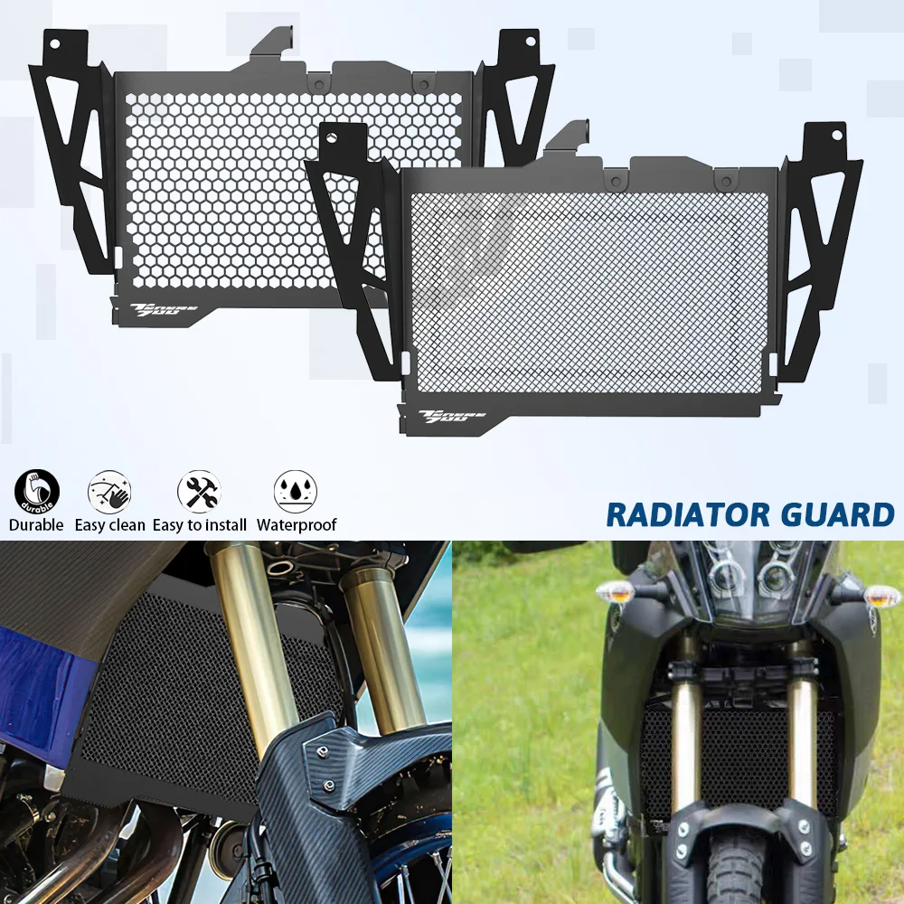 

Motorcycles FOR YAMAHA 700 Tenere 700 Tenere700 World Raid Radiator Guard 2022 2023 Radiator Grille Guard Cover Protector Parts