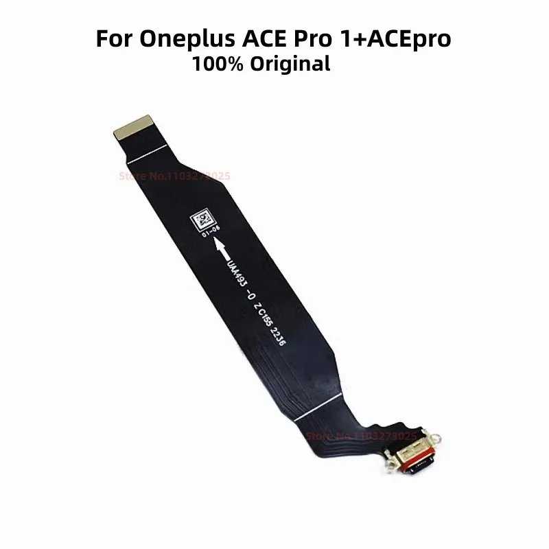 Оригинальный зарядный USB-порт док-станция с гибким кабелем для Oneplus ACE OneplusACE 1 + ACE Pro мобильный телефон зарядное устройство Замена материнской платы
