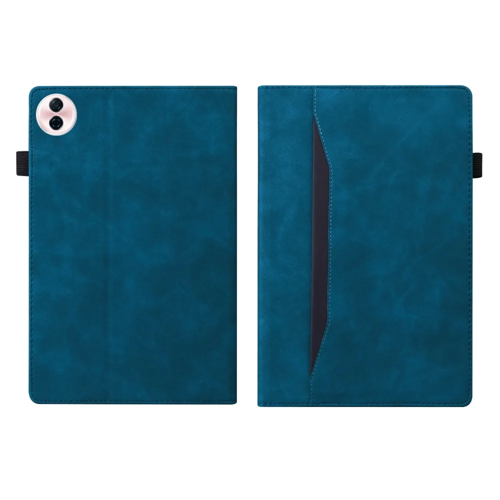 Deluxe PU Leather Wallet Tablet Flip Book Cover, 12.1