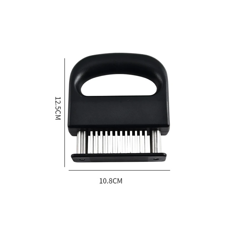 Meat Tenderizer Tool 48 Stainless Steel Stapler Sharp Needle Blades for Kitchen Tenderizing Beef