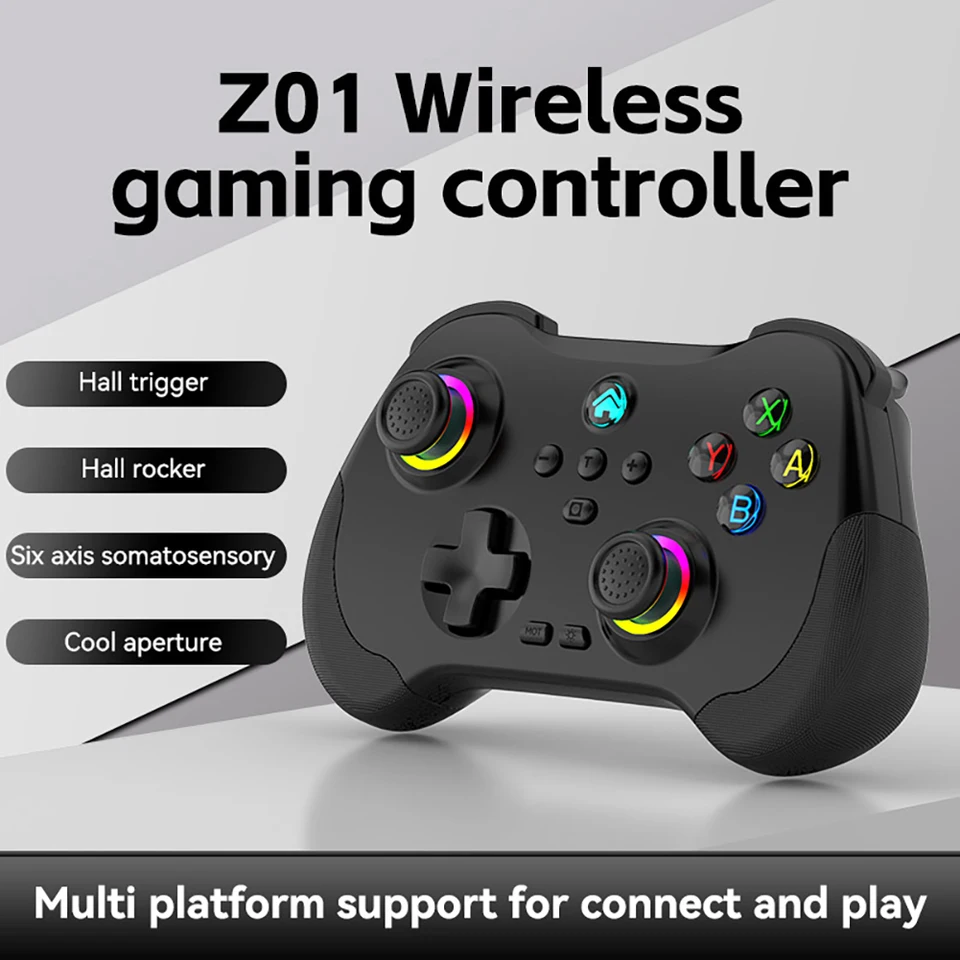 Z01 Game Controller Hand Grip Wake Up Joystick High Precision Game