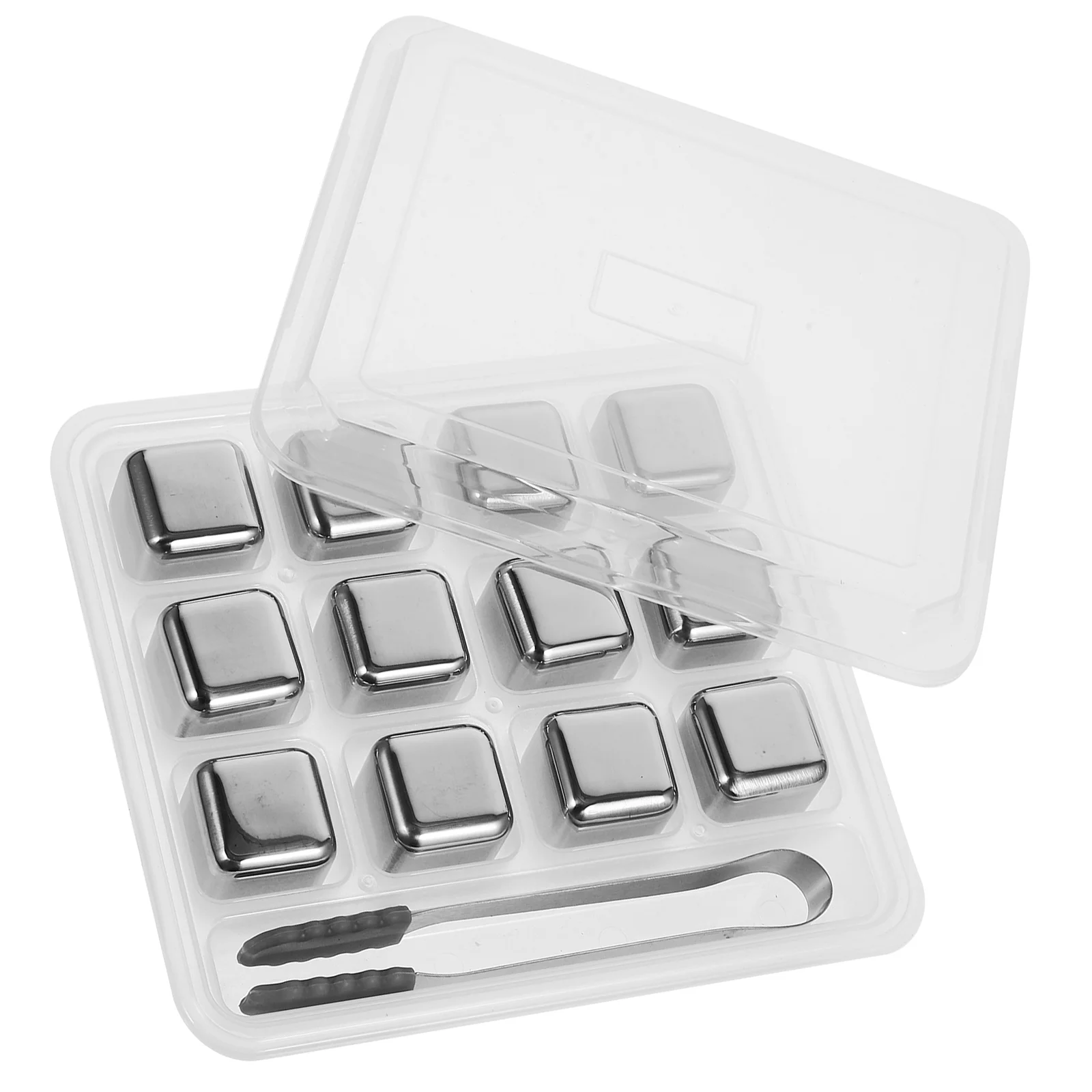 

Whiskey Stainless Steel Ice Pellets Convenient Rocks Suit Belt Stones Wear-resistant Cube Household