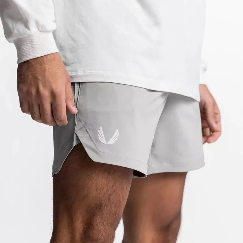 Summer Thin Invisible Zipper Open Crotch Pants Fitness Sports Basketball Workout Gym Shorts Outdoor Sex Mesh Athletic Sweatpants