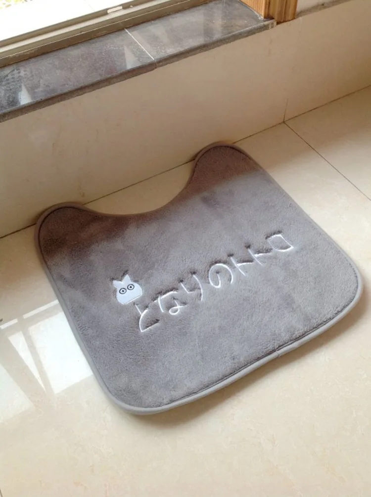 Animal Style Bathroom Toilet Cover WC Seat Cushion Frame Bath Toilet Sit Cover 3 Pieces
