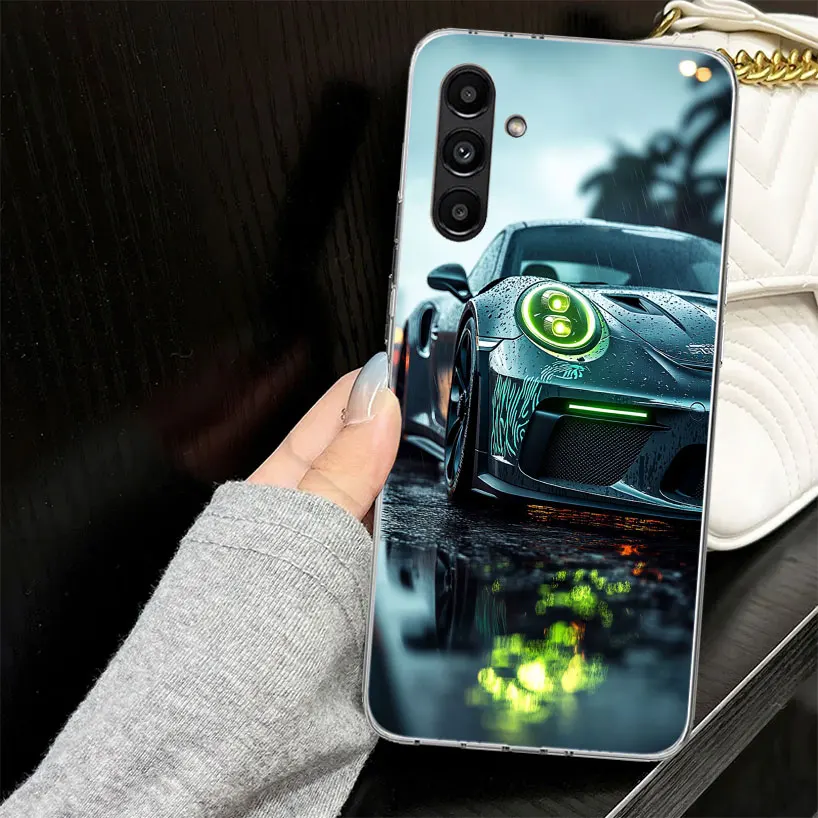 Dynamic Sports Car-Inspired Phone Case Cover