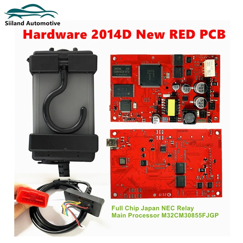 

Best Quality Full Chips M32C Dice 2015A Till 2016 Car Diagnostic Tool Dice Pro 2014D with Red PCB Multi-languages OBD2 Scanner