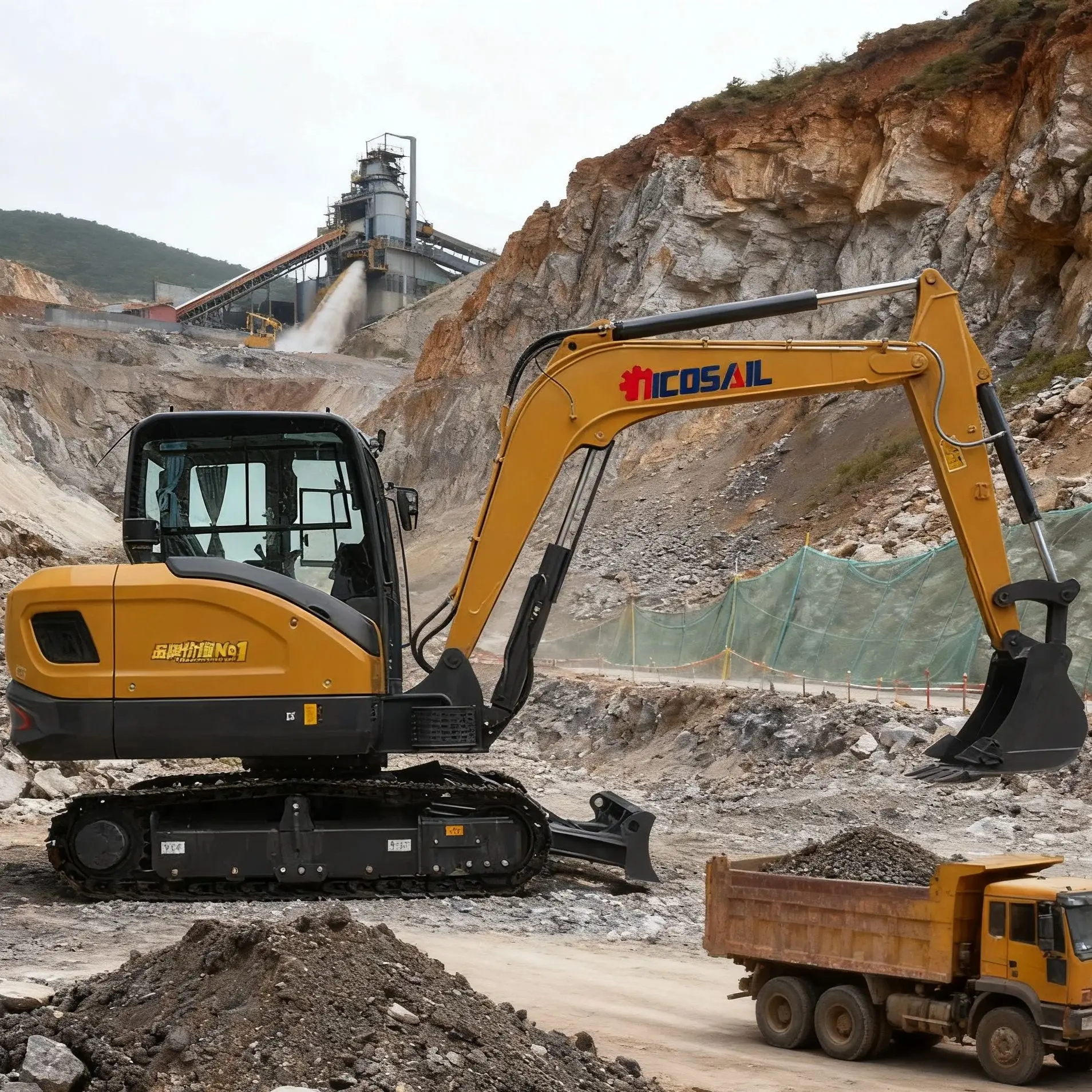 Chinesischer Hersteller: Hydraulischer Raupenbagger, 2 Tonnen, 3,5 Tonnen, kleiner Bagger zum Verkauf