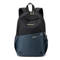 New Waterproof Oxford Men Backpack Zipper School Bags For Teenagers Small Shoulder Backpack Male Multifunction Rucksack 1