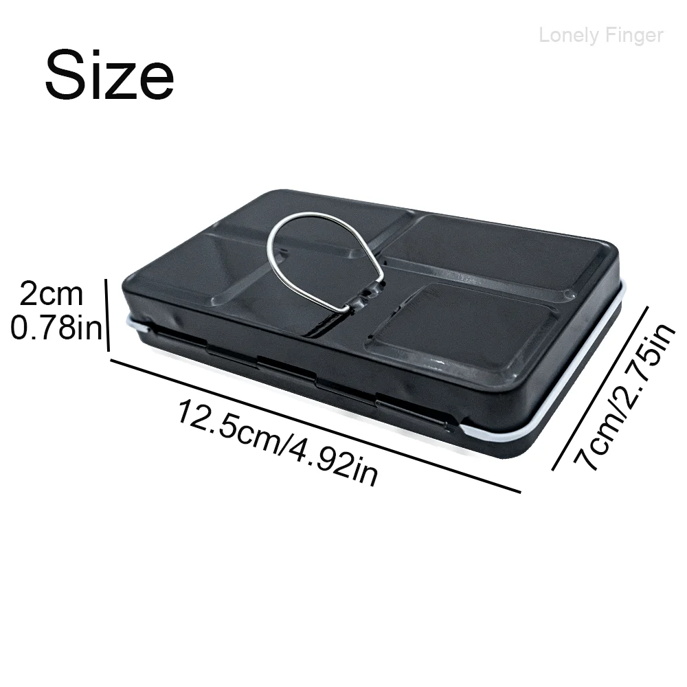 빈 14개 하프 팬 수채화 물감 여행용 틴 팔레트, 아티스트용 하프 팬, DIY 수채화 오일 또는 아크릴 페인팅용 A