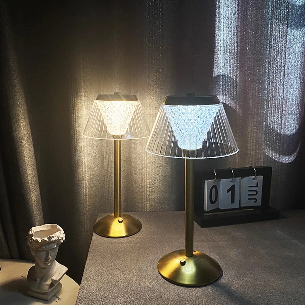 Lampe de Table en Cristal