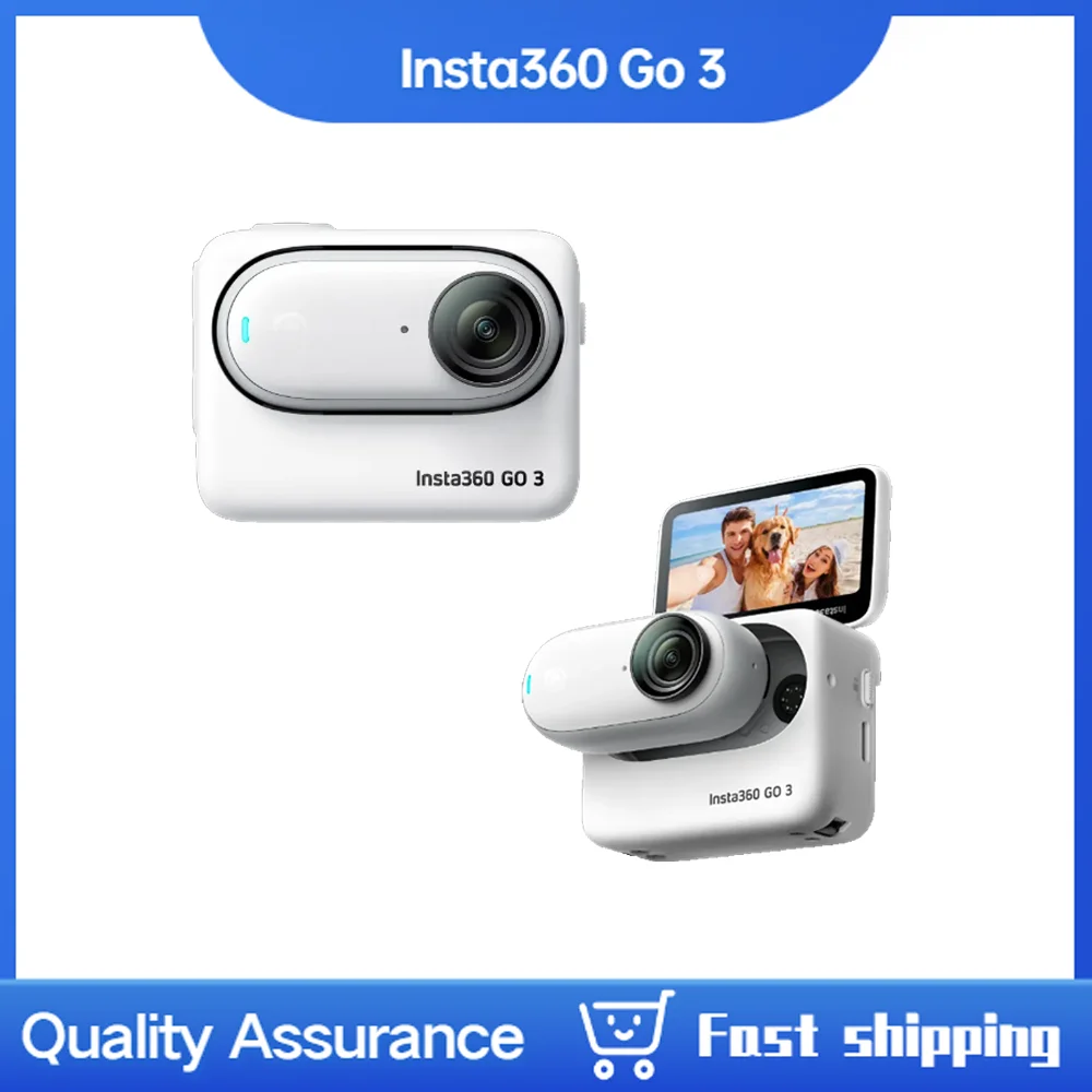 Insta360 GO 3 2023 New 2.7K Touch Screen FlowState Stabilization Waterproof  Portable Versatile Action Camera - AliExpress