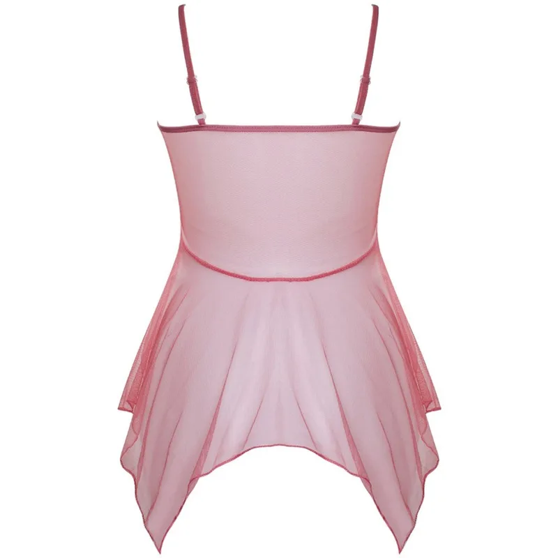 Lace Sexy See Through Sleepwear Sets Woman Dress Front Split Female Nightgown Seductive Pajama пижама женская Sujetadores Sexys women lingerie women lingerie set women nightgowns women nightdresses women pajamas sleeping dress