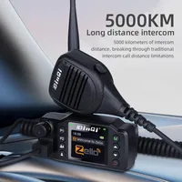 8900plus Zello Mini Mobile Radio 2G 3G 4G 5000KM Transceiver Supports GPS Positioning Car Radio 2