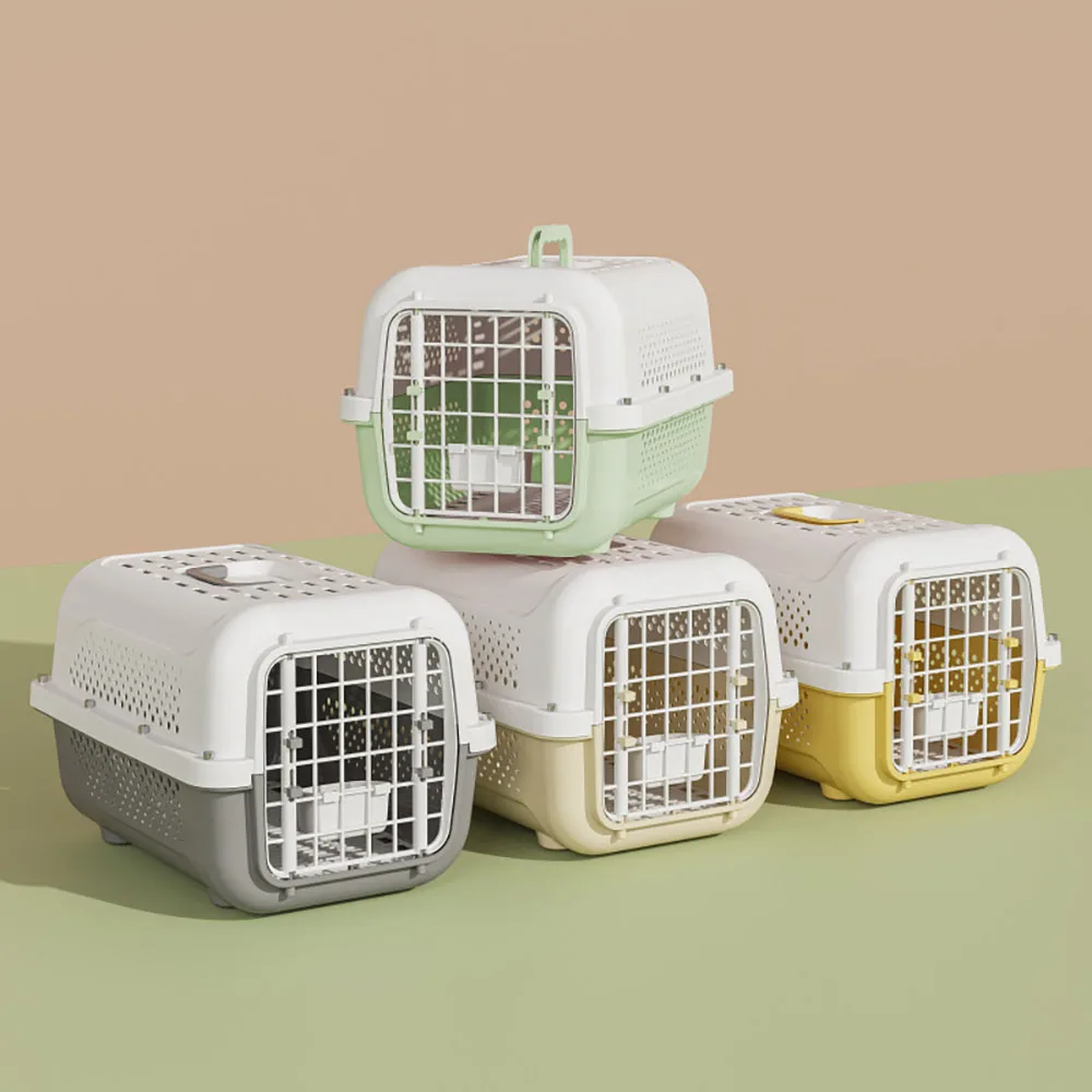 Pet Aviation Box Cat Outdoor Portable Cats Cage Cat Bag Dogs Consignment Box Portable Car Dog Cage Spacebox Pet Supplies