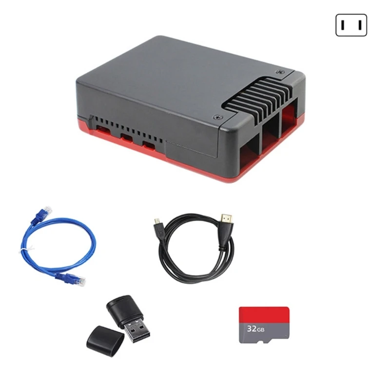 

for RPi 5 Aluminum Alloy Case Enclosure Argon 5 Protective Cover Heatink Cover