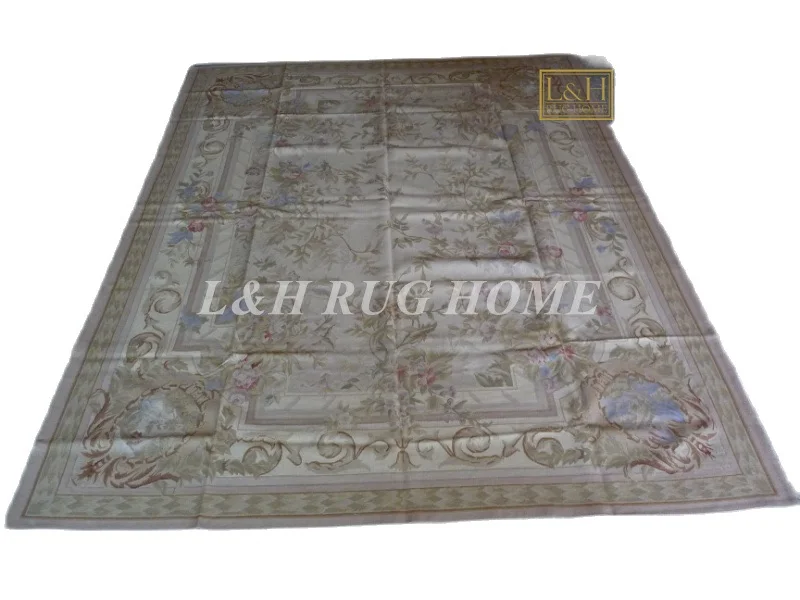 

Бесплатная доставка, 8 'x 10', французские рандомные ковры Aubusson ручной работы